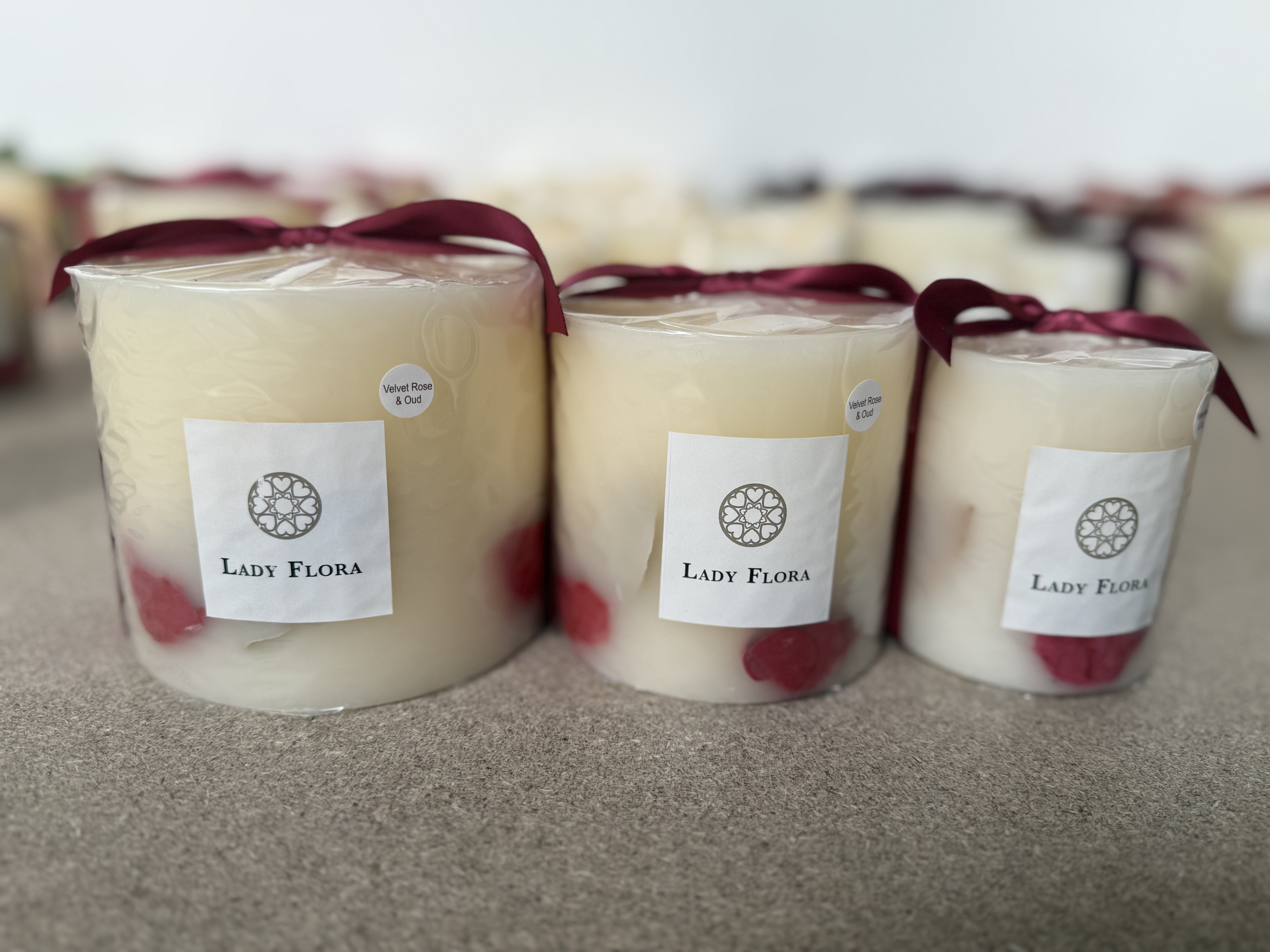Velvet Rose and Oud Large Candle