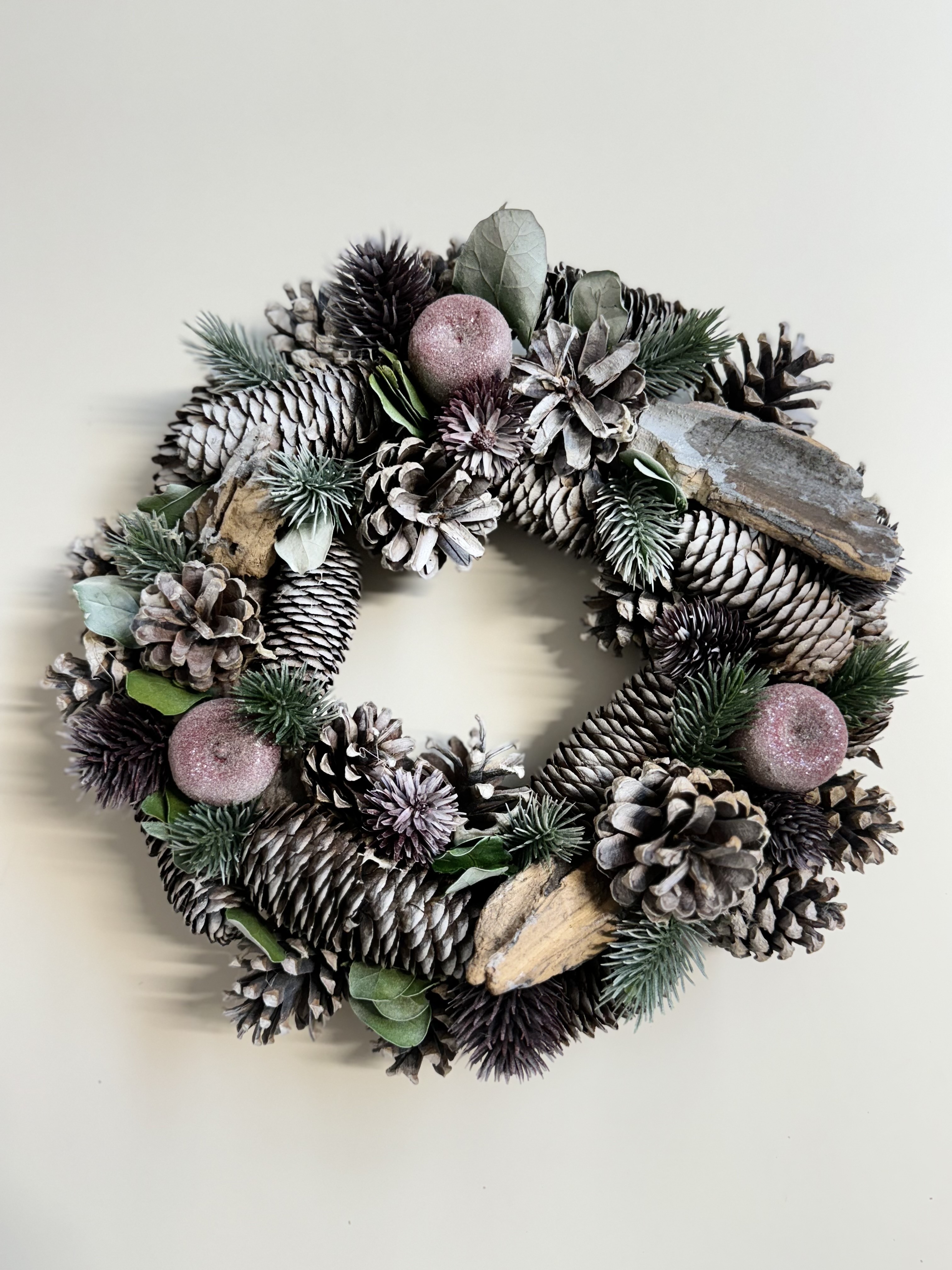 Midnight Frost Wreath